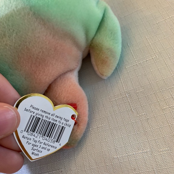 RARE! IGGY THE IGUANA BEANIE BABIES - Picture 5 of 8